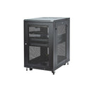 StarTech.com RK1833BKM rack cabinet 18U Freestanding rack Black