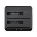 StarTech.com SDOCK2U33V storage drive docking station USB 3.2 Gen 1 (3.1 Gen 1) Type-B Black