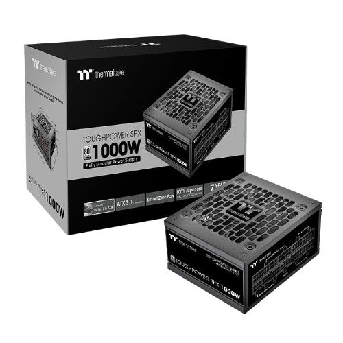 Thermaltake Toughpower SFX Platinum 1000W power supply unit 24-pin ATX CFX Black