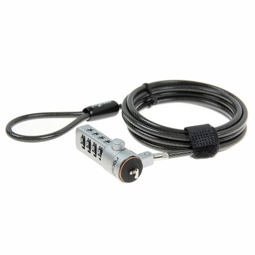 Rocstor Y10C132-B1 cable lock Black 70.9" (1.8 m)