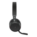 Jabra Evolve2 75 Headset Wireless Head-band Office/Call center Bluetooth Charging stand Black