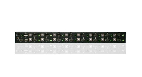 iogear GCS1816H KVM switch Rack mounting Black