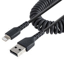 StarTech.com RUSB2ALT1MBC lightning cable 39.4" (1 m) Black