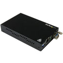 StarTech.com ET91000SM20 network media converter 2000 Mbit/s 1310 nm Single-mode Black