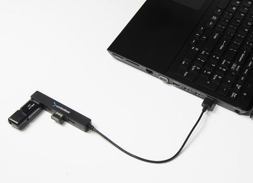 Sabrent HB-MCRM interface hub 480 Mbit/s Black