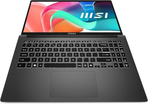 MSI Modern 15 F1MG-008US Intel Core 7 150U Laptop 15.6" Full HD 16 GB DDR4-SDRAM 1 TB SSD Wi-Fi 6E (802.11ax) Windows 11 Pro Gray