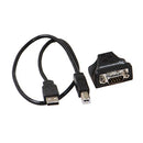 Brainboxes US-320 cable gender changer RS-422/485 USB Black