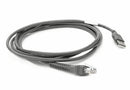 Zebra CBA-U21-S07ZBR serial cable Black 82.7" (2.1 m) USB EAS