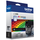 Brother LC406BKS ink cartridge 1 pc(s) Original Standard Yield Black