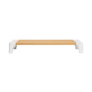 Eaton MR229USB monitor mount / stand White, Wood Desk