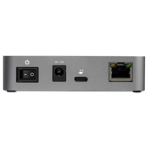 StarTech.com HB31C2A1CGS interface hub USB 3.2 Gen 2 (3.1 Gen 2) Type-C 10000 Mbit/s Black, Gray