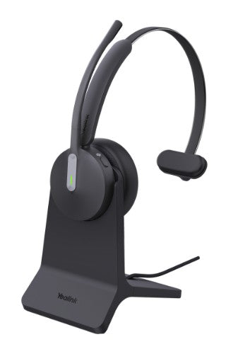 Yealink BH70 Mono with Stand Teams Headset Wireless Head-band Office/Call center USB Type-A Bluetooth Charging stand Black