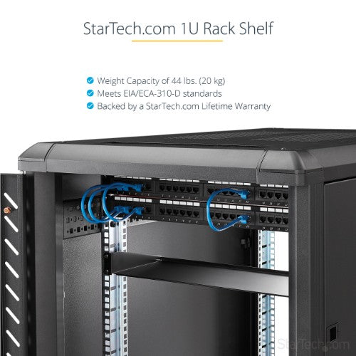 StarTech.com CABSHELF116 rack accessory Rack shelf