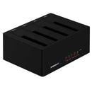 Sabrent DS-U3B4 storage drive docking station USB 3.2 Gen 1 (3.1 Gen 1) Type-A Black