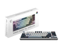 MSI FORGE GK600 TKL WIRELESS SKY keyboard Gaming USB + Bluetooth QWERTY UK English Blue, White