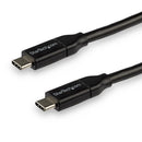 StarTech.com USB2C5C3M USB cable USB 2.0 118.1" (3 m) USB C Black