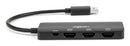 Rocstor Y10A314-B1 interface hub DisplayPort Black
