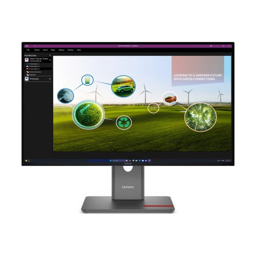 Lenovo ThinkVision P27Q-40 computer monitor 27" 2560 x 1440 pixels Quad HD LED Black