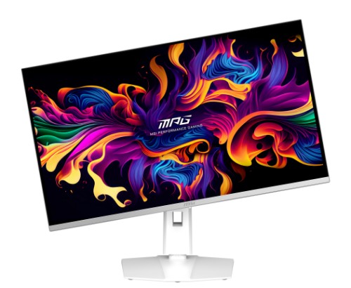 MSI MPG 321URXW QD-OLED computer monitor 31.5" 3840 x 2160 pixels 4K Ultra HD White