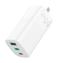 4XEM 4XGAN00165WW mobile device charger Universal White AC Fast charging Indoor