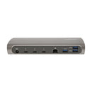 StarTech.com TB4CDOCK laptop dock/port replicator Wired Thunderbolt 4 Black, Gray