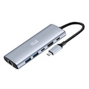 Adesso AUH-4035 laptop dock/port replicator Wired USB 3.2 Gen 2 (3.1 Gen 2) Type-C Aluminum