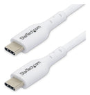 StarTech.com USB2CC10FWHE USB cable USB 2.0 118.1" (3 m) USB C White