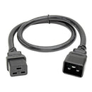 Tripp Lite P036-002 power cable Black 24" (0.61 m) C19 coupler C20 coupler