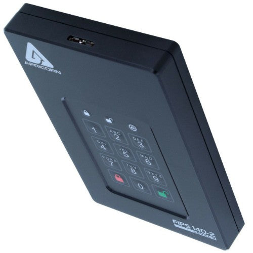 Apricorn AFL3-S8TB external solid state drive 8 TB USB Type-A 3.2 Gen 1 (3.1 Gen 1) Black