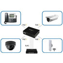 StarTech.com POEINJ4G network extender Network transmitter Black