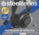 Steelseries Arctis Nova 3P Headset Wireless Head-band Music/Everyday Bluetooth Black