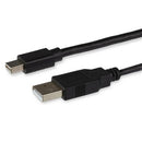 StarTech.com MDP2DVID2 video cable adapter 14.1" (0.358 m) Mini DisplayPort + USB Type-A DVI-I Black