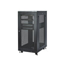 StarTech.com RK2433BKM rack cabinet 24U Freestanding rack Black