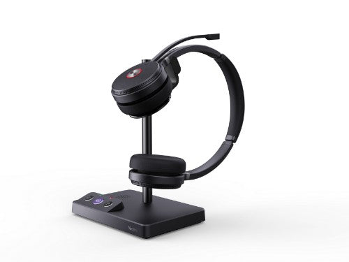 Yealink WH62 Dual Teams Headset Wireless Head-band Office/Call center Micro-USB Charging stand Black