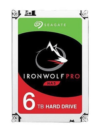 Seagate IronWolf Pro ST6000NE000 internal hard drive 6 TB 7200 RPM 256 MB 3.5" Serial ATA III