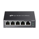 TP-Link Omada DS105GP network switch Unmanaged Gigabit Ethernet (10/100/1000) Power over Ethernet (PoE) Black