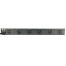 Tripp Lite RS1215-RA surge protector Black 12 AC outlet(s) 120 V 180" (4.57 m)