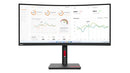 Lenovo ThinkVision T34w-30 LED display 34" 3440 x 1440 pixels Wide Quad HD Black