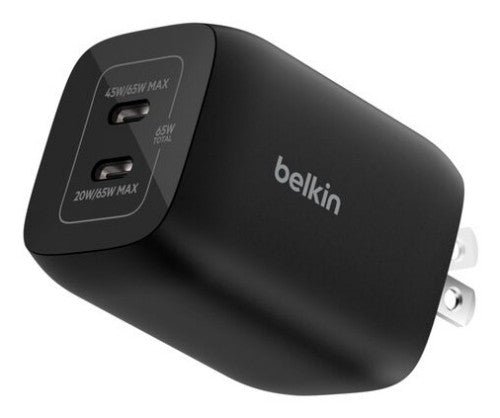 Belkin ENA007DQBK mobile device charger Headphones, Laptop, Portable gaming console, Smartphone, Tablet Black AC Fast charging Indoor