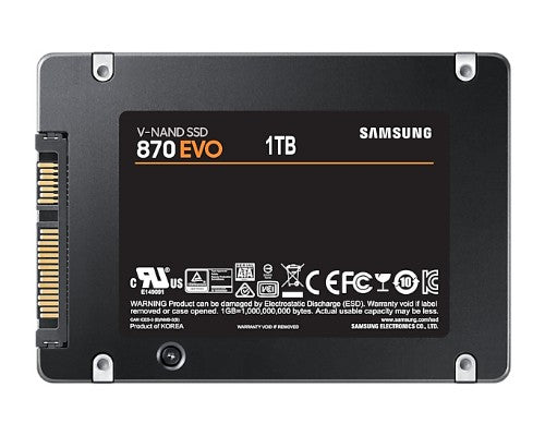 Samsung 870 EVO 1 TB 2.5" Serial ATA III V-NAND MLC