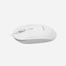 Macally UCDYNAMOUSEW mouse Universal Ambidextrous USB Type-C Optical 2400 DPI