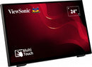 Viewsonic TD2465 signage display Interactive flat panel 24" LED 250 cd/m² Full HD Black Touchscreen