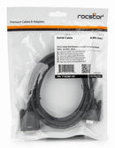Rocstor Y10C881-B1 serial cable Black 118.1" (3 m) DB-9