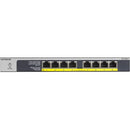 NETGEAR 8-PORT GIGABIT ETHERNET POE+ UNMANAGED SWITCH WITH 60W POE BUDGET (GS108 Gigabit Ethernet (10/100/1000) Power over Ethernet (PoE) 1U Black, Gray