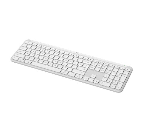 Logitech Signature Slim K950 keyboard Office RF Wireless + Bluetooth QWERTY English White