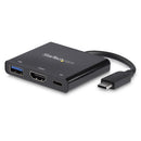 StarTech.com CDP2HDUACP laptop dock/port replicator Wired USB 3.2 Gen 1 (3.1 Gen 1) Type-C Black
