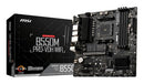 MSI B550M PRO-VDH WIFI motherboard AMD B550 Socket AM4 micro ATX