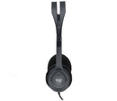 Logitech 981-000612 headphones/headset Wired Head-band Office/Call center Black