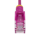 StarTech.com N6PAT5PKS networking cable Pink 59.1" (1.5 m) Cat6 U/UTP (UTP)