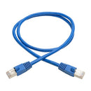 Tripp Lite N262-003-BL networking cable Blue 35.8" (0.91 m) Cat6/6e/6a U/FTP (STP)